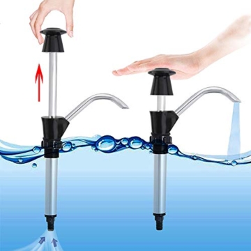 Guajave Caravan Spülbecken Wasser Handpumpe Wasserhahn Double Action Spülbecken Wasserhahn Camping Anhänger Wohnmobil Ersatz Werkzeug Anhänger Trinken - 2