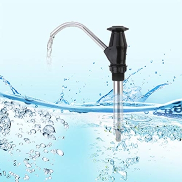 Guajave Caravan Spülbecken Wasser Handpumpe Wasserhahn Double Action Spülbecken Wasserhahn Camping Anhänger Wohnmobil Ersatz Werkzeug Anhänger Trinken - 3